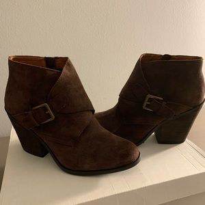 Lucky Brand Brown Booties